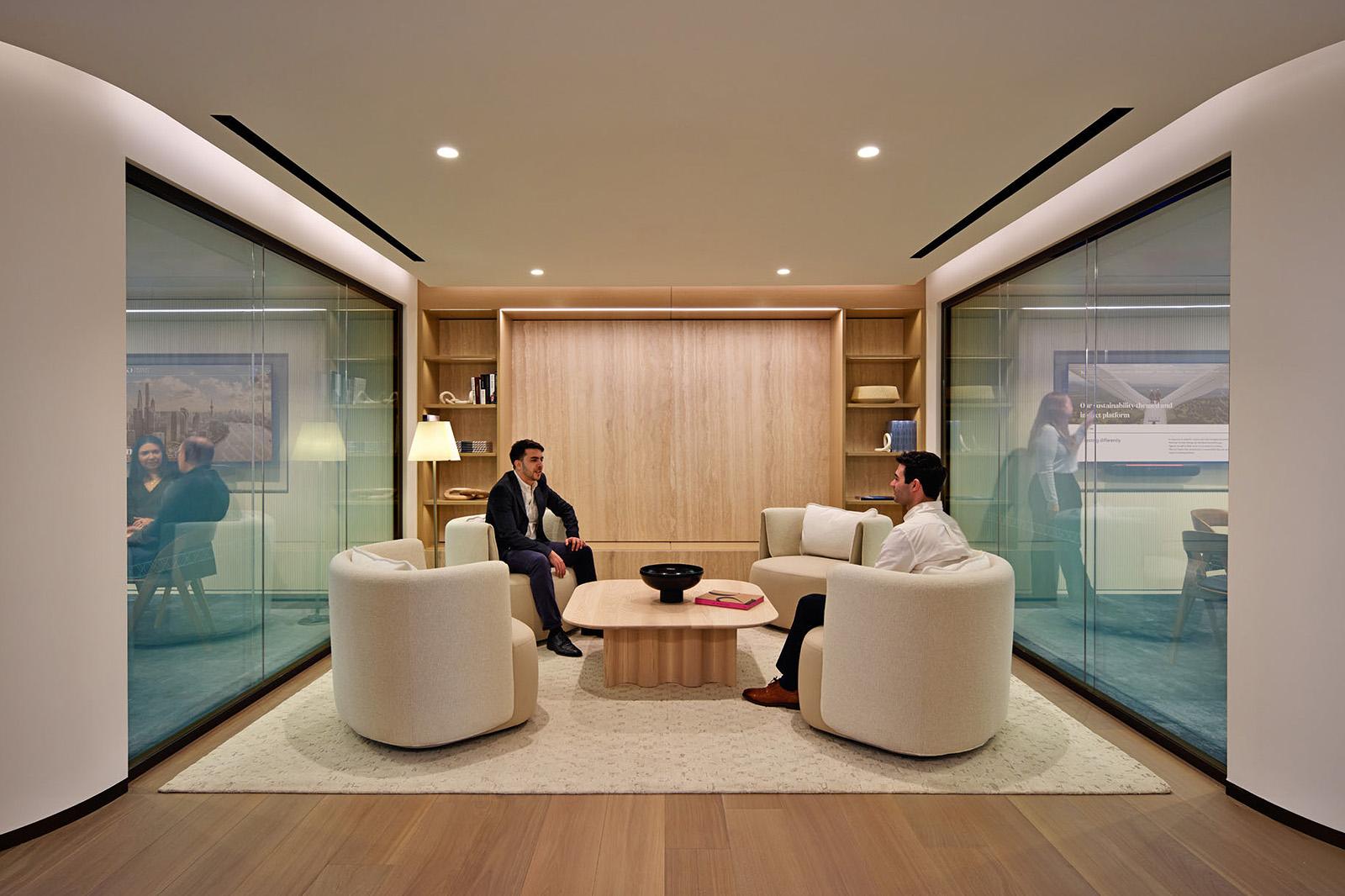 Tikehau open meeting space Iap Faram